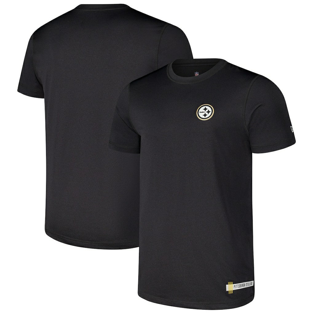 Pittsburgh Steelers New Era 2024 NFL Training Camp T-Shirt - Heather Black T-shirts