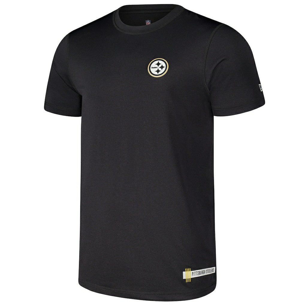 Pittsburgh Steelers New Era 2024 NFL Training Camp T-Shirt - Heather Black T-shirts