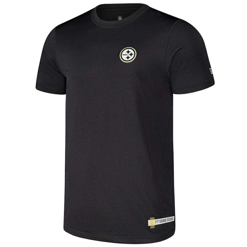 Pittsburgh Steelers New Era 2024 NFL Training Camp T-Shirt - Heather Black T-shirts