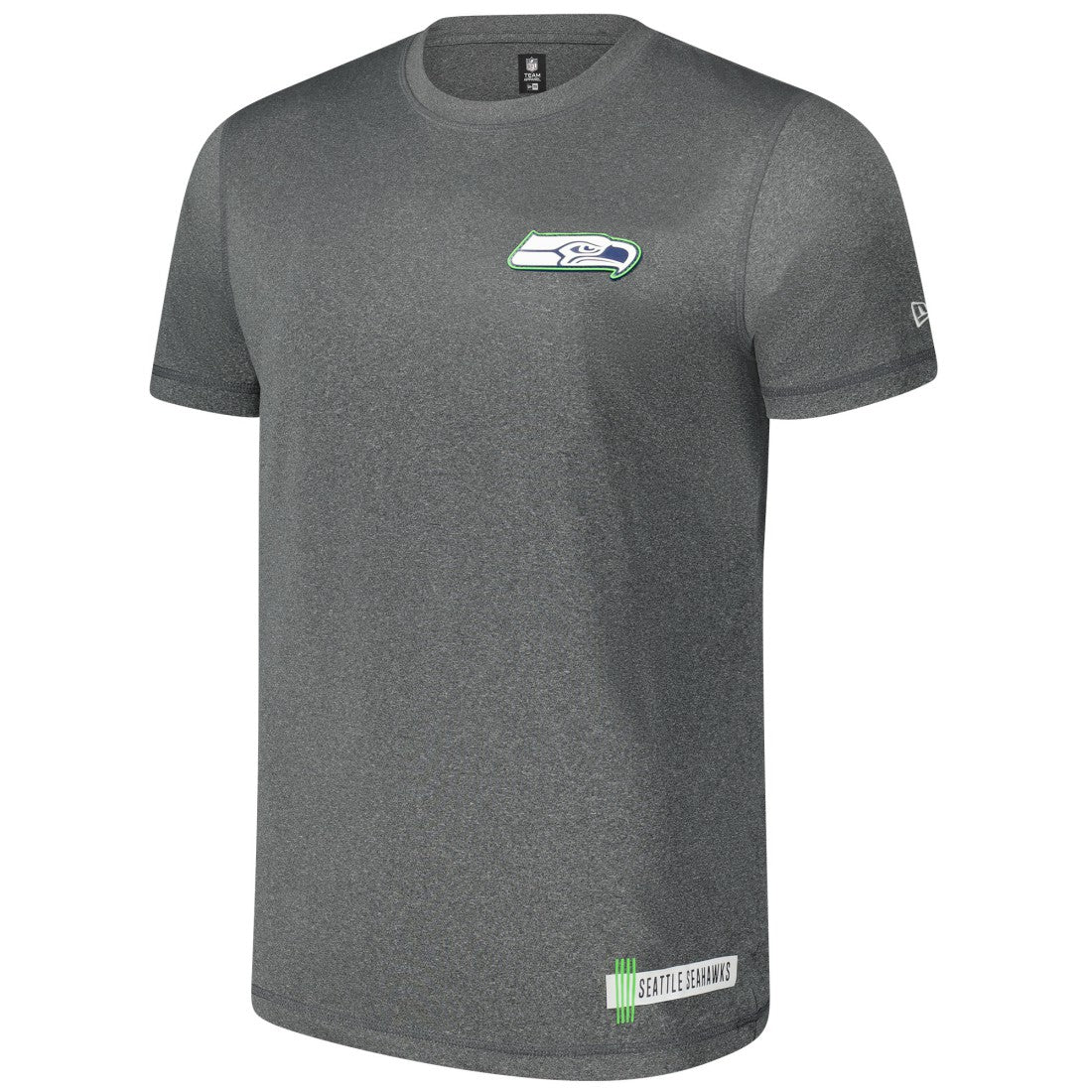 Seattle Seahawks New Era 2024 NFL Training Camp T-Shirt - Heather Charcoal T-shirts