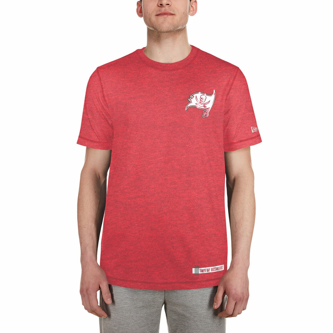 Tampa Bay Buccaneers New Era 2024 NFL Training Camp T-Shirt - Heather Red T-shirts