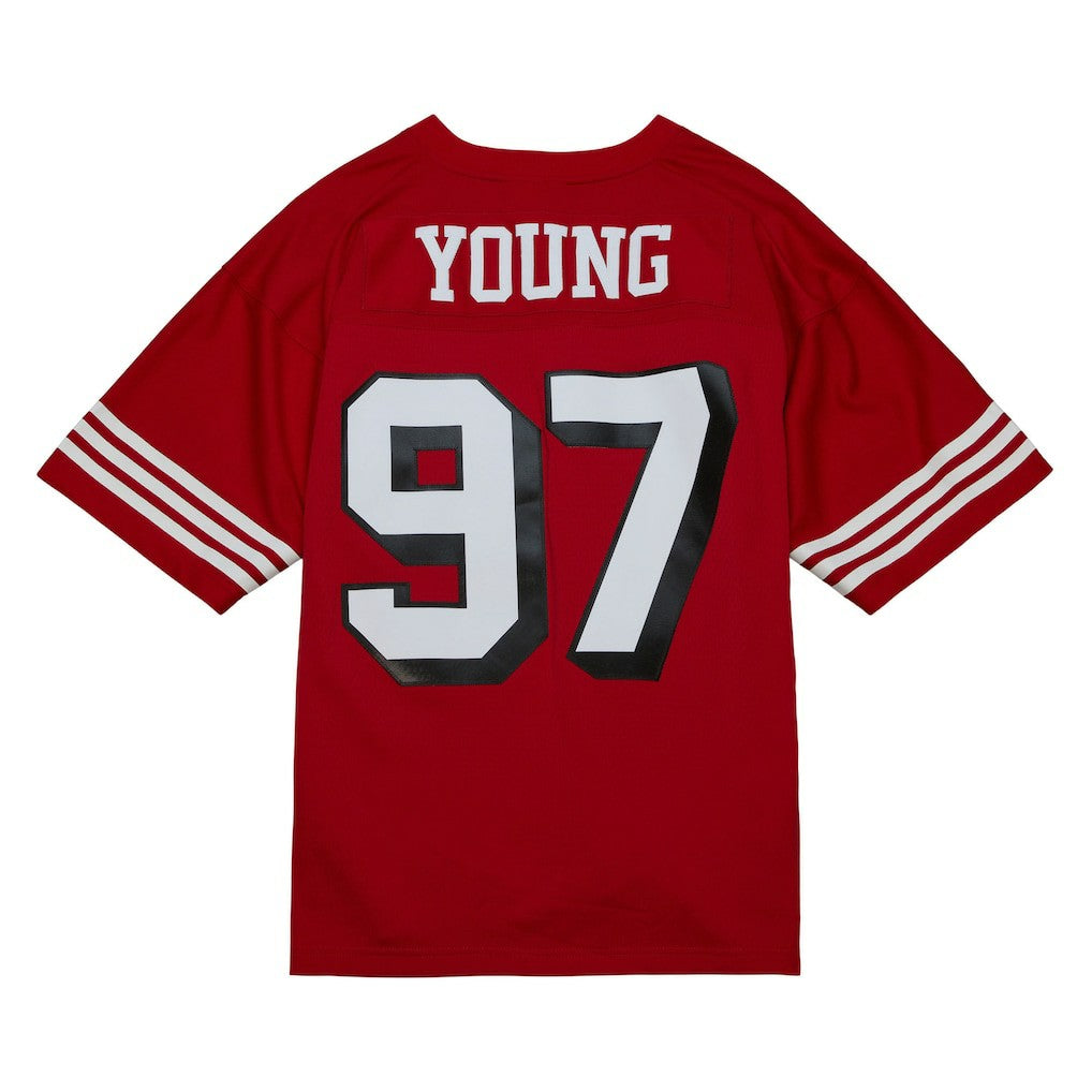 Bryant Young San Francisco 49ers Legacy Replica Jersey - Scarlet Jerseys