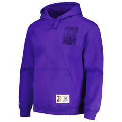 Phoenix Suns Hardwood Classics Tonal Pullover Hoodie Purple - Mitchell & Ness