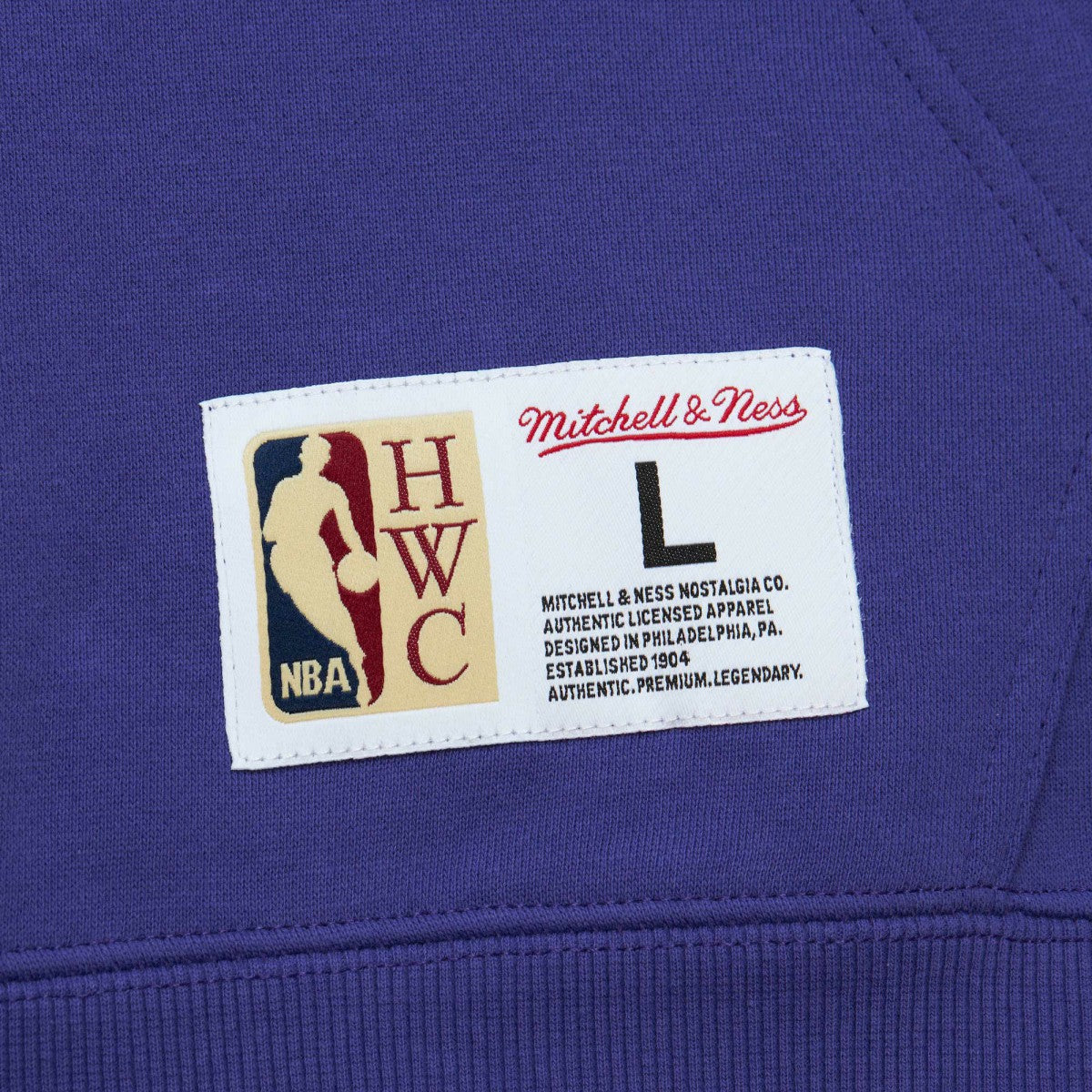 Phoenix Suns Hardwood Classics Tonal Pullover Hoodie Purple - Mitchell & Ness