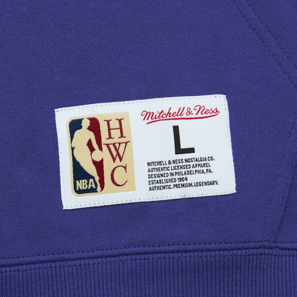 Phoenix Suns Hardwood Classics Tonal Pullover Hoodie Purple - Mitchell & Ness