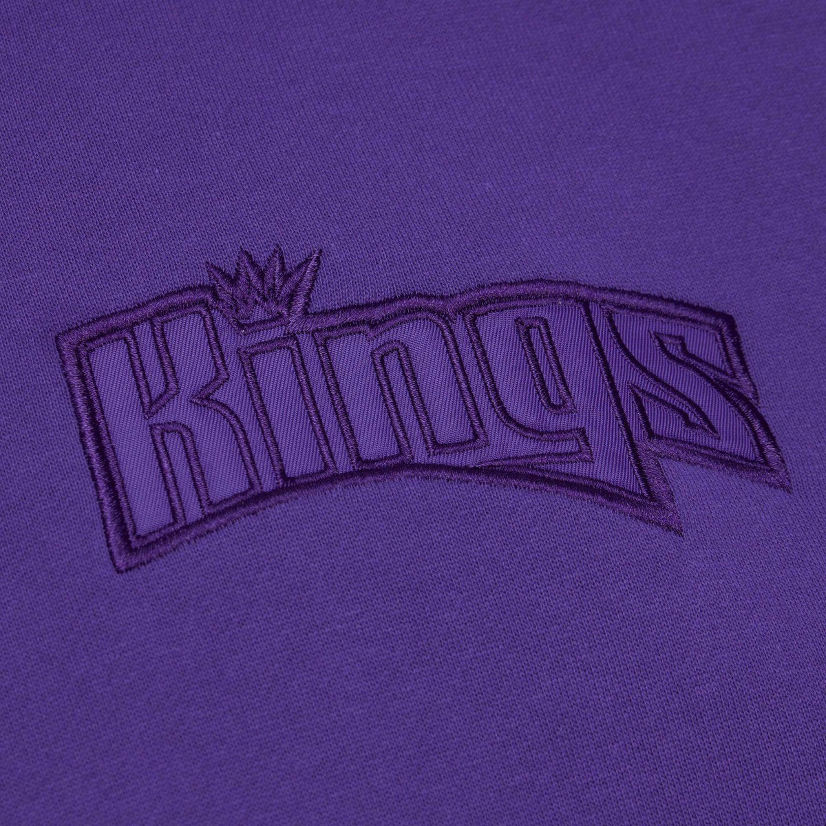 Sacramento Kings Hardwood Classics Tonal Pullover Hoodie Purple - Mitchell & Ness