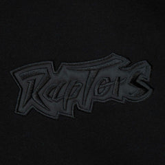 Toronto Raptors Hardwood Classics Tonal Pullover Hoodie Black - Mitchell & Ness outlet