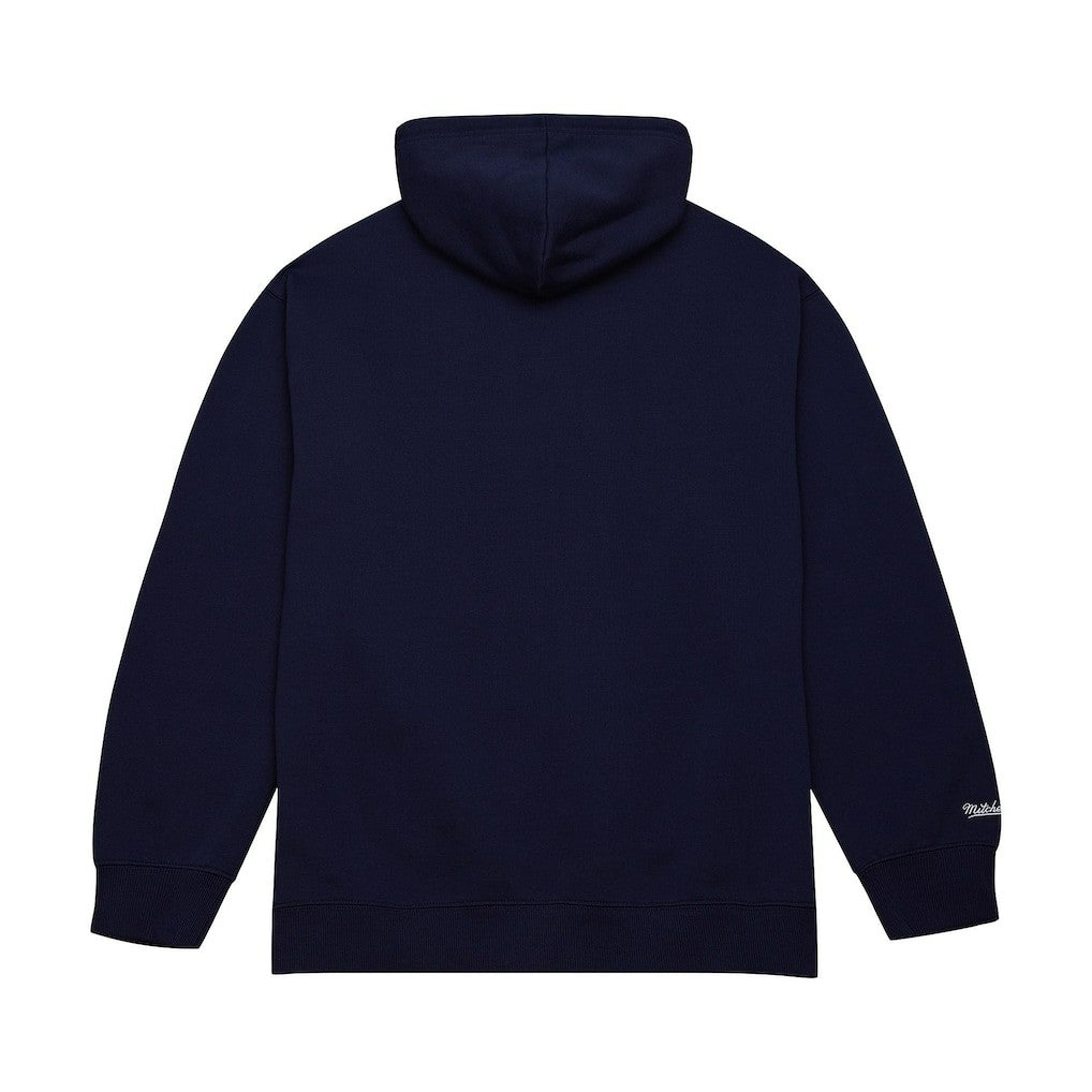 Dallas Mavericks Hardwood Classics Tonal Pullover Hoodie Navy - Mitchell & Ness