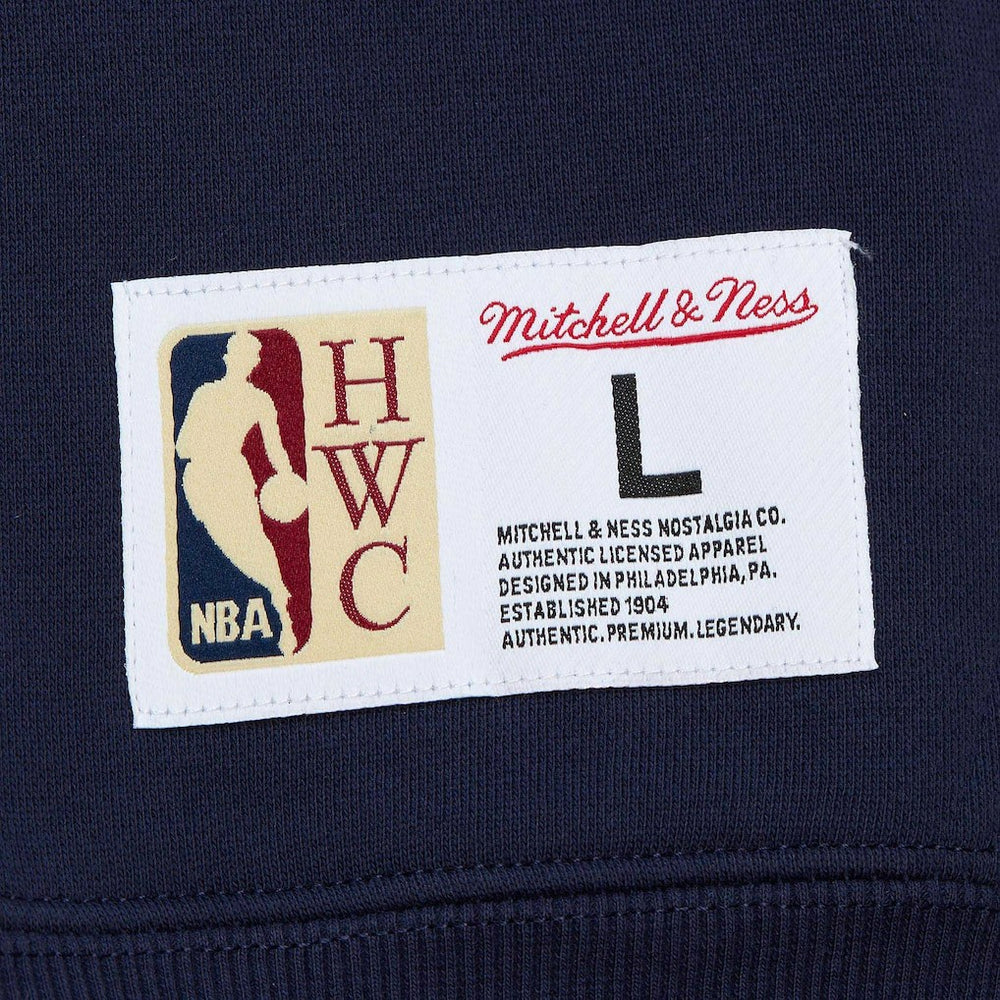 Dallas Mavericks Hardwood Classics Tonal Pullover Hoodie Navy - Mitchell & Ness