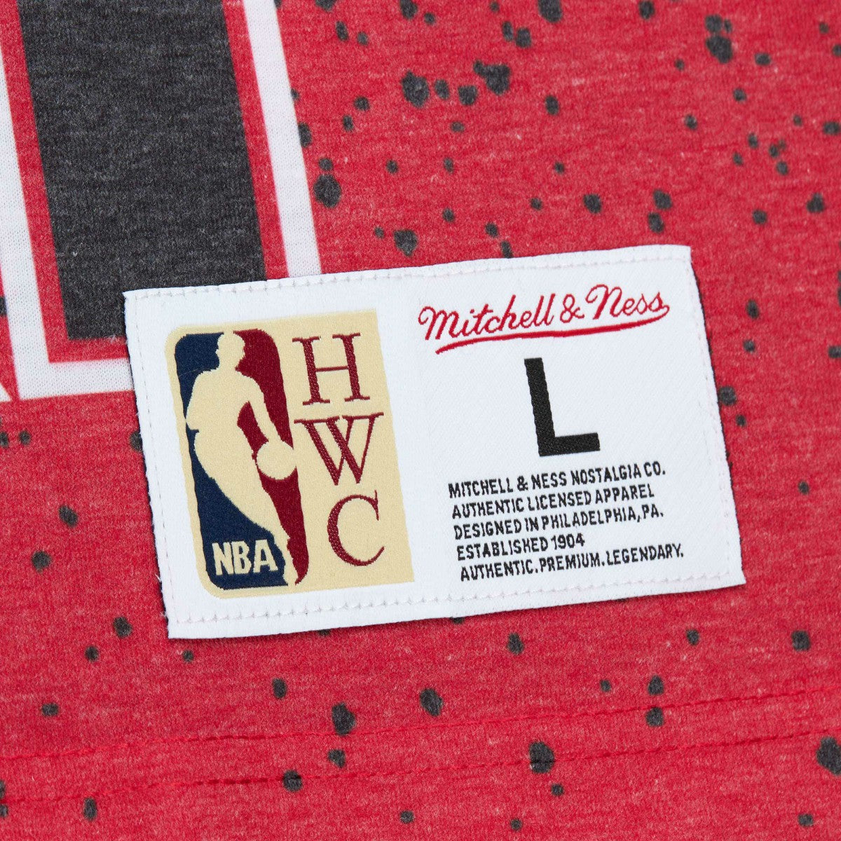 Miami Heat Hardwood Classics 2006 NBA Champions Champ City T-Shirt Red - Mitchell & Ness