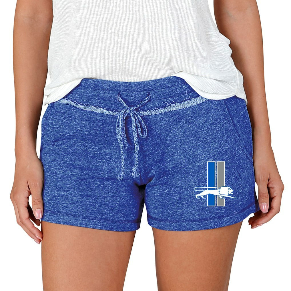 Detroit Lions Concepts Sport Women's Mainstream Terry Lounge Shorts - Blue Shorts
