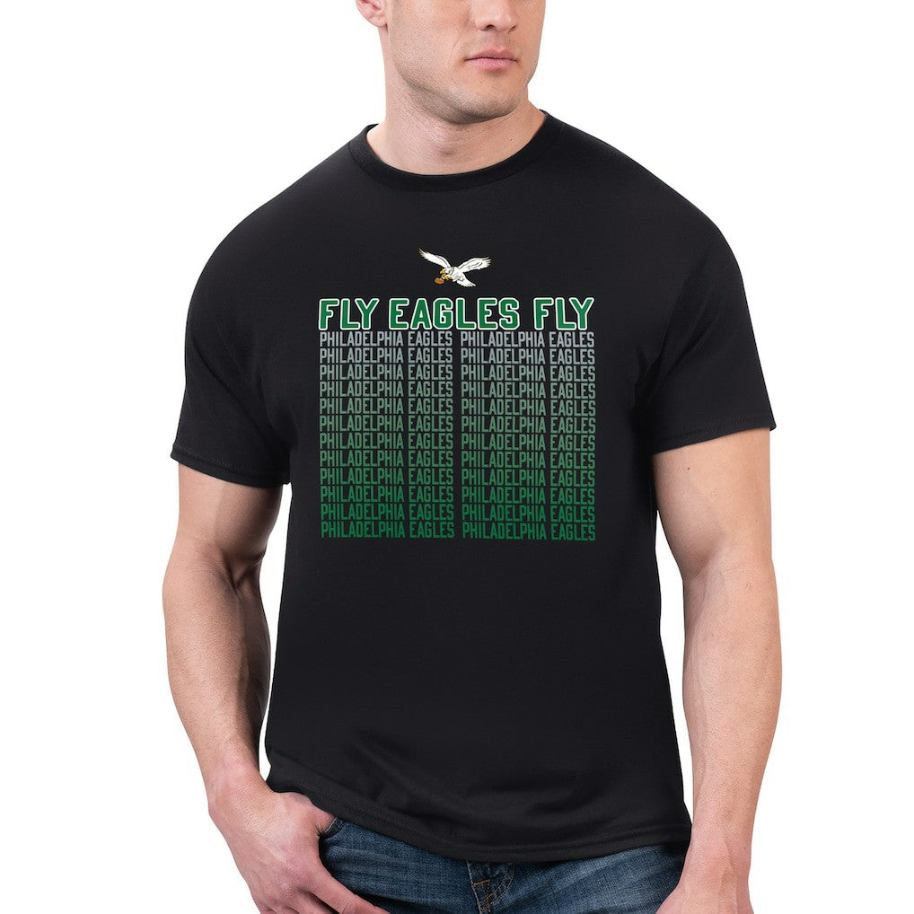 Philadelphia Eagles Starter Slogan T-Shirt - Black T-shirts