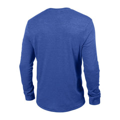 St. Louis Blues Champion Multi-Logo Tri-Blend Long Sleeve T-Shirt - Heather Blue | US 200838099