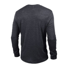 Minnesota Wild Champion Multi-Logo Tri-Blend Long Sleeve T-Shirt - Heather Black | US 200838107