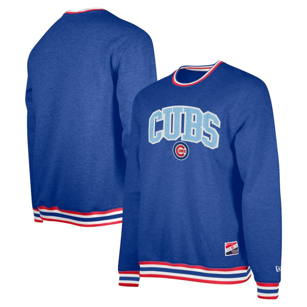 Chicago Cubs New Era Pullover Sweatshirt - Royal Pullover