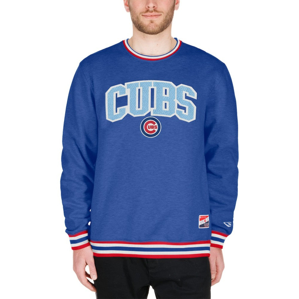 Chicago Cubs New Era Pullover Sweatshirt - Royal Pullover