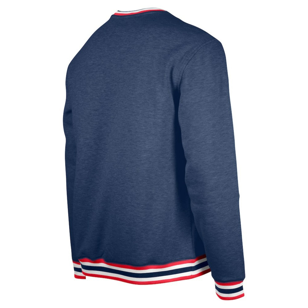 Atlanta Braves New Era Pullover Sweatshirt - Navy Pullover