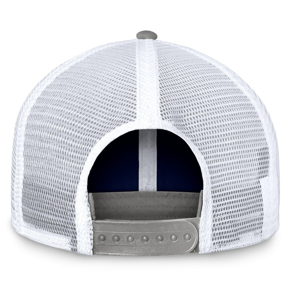 Dallas Cowboys Bench Trucker Adjustable Hat - Navy/Gray Hats