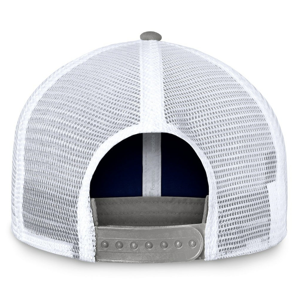 Dallas Cowboys Bench Trucker Adjustable Hat - Navy/Gray Hats