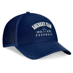 Dallas Cowboys Fundamentals Timeout Trucker Adjustable Hat - Navy Hats