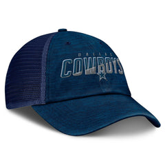 Dallas Cowboys Fundamentals Challenge Trucker Adjustable Hat - Navy Hats