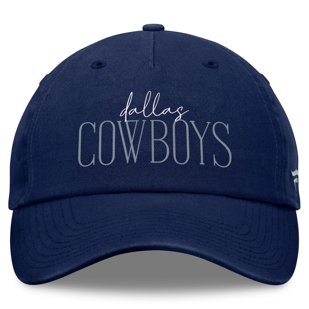 Dallas Cowboys Women's Fundamentals Review Adjustable Hat - Navy Hats