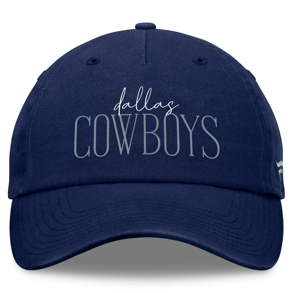 Dallas Cowboys Women's Fundamentals Review Adjustable Hat - Navy Hats