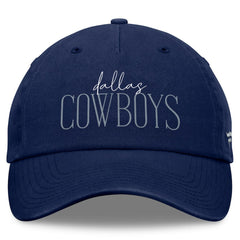 Dallas Cowboys Women's Fundamentals Review Adjustable Hat - Navy Hats