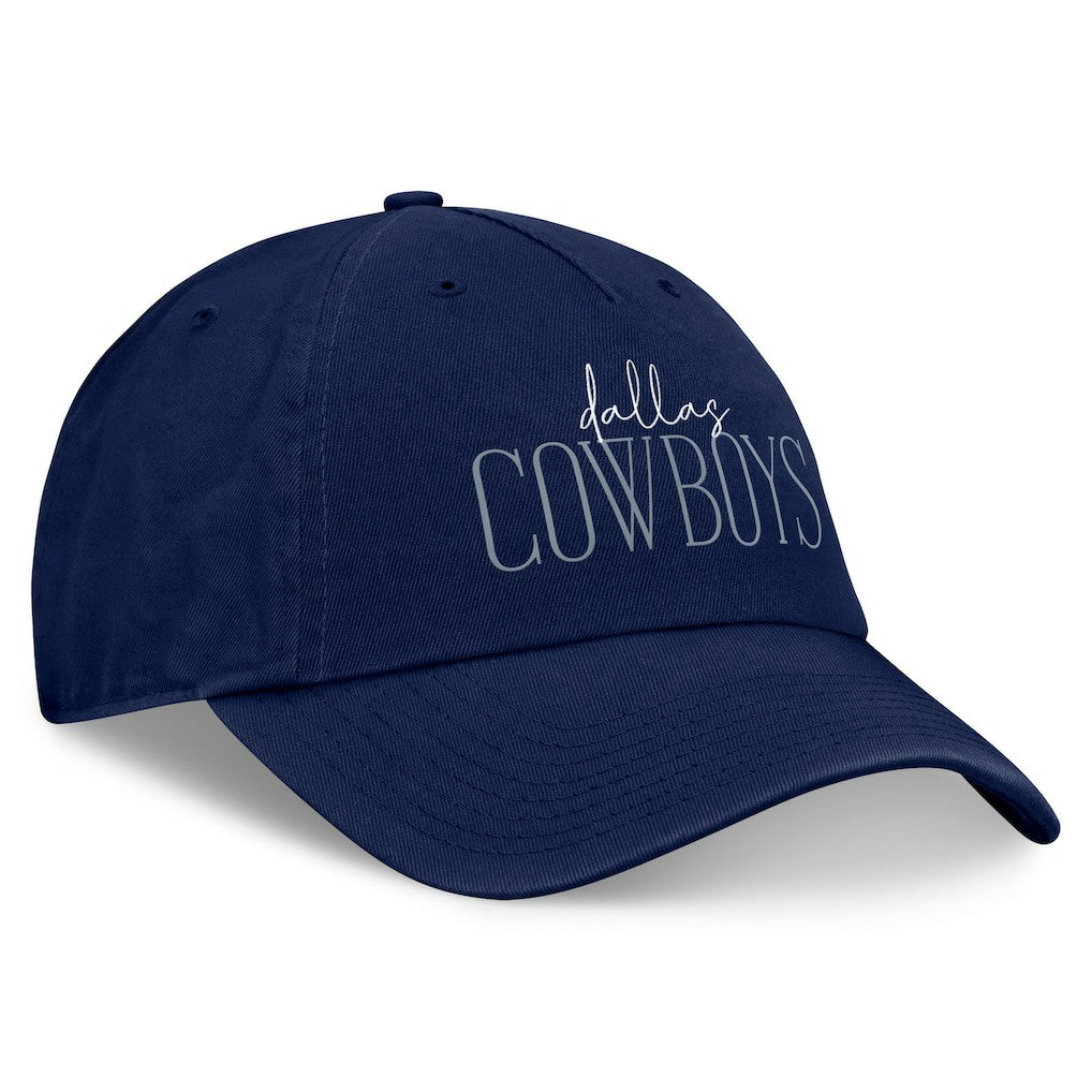 Dallas Cowboys Women's Fundamentals Review Adjustable Hat - Navy Hats
