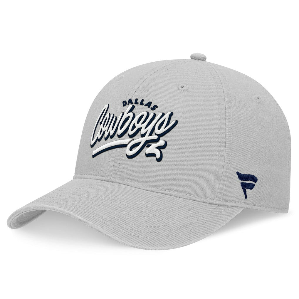 Dallas Cowboys Women's Rustic Kickoff Adjustable Hat  - Gray Hats