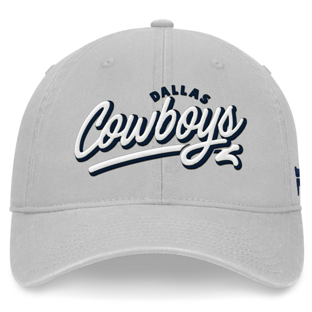 Dallas Cowboys Women's Rustic Kickoff Adjustable Hat  - Gray Hats