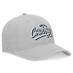 Dallas Cowboys Women's Rustic Kickoff Adjustable Hat  - Gray Hats