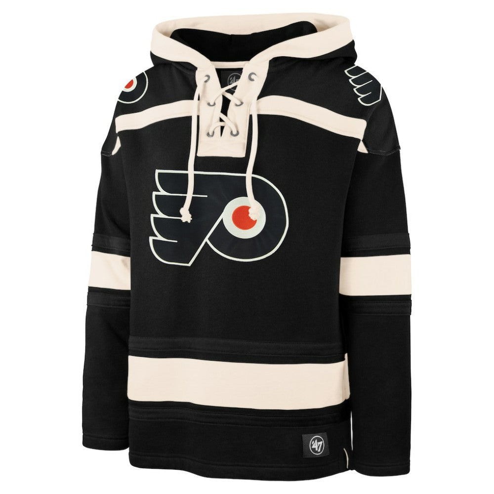 Philadelphia Flyers '47 Superior Lacer Hoodie - Black | US 200852255