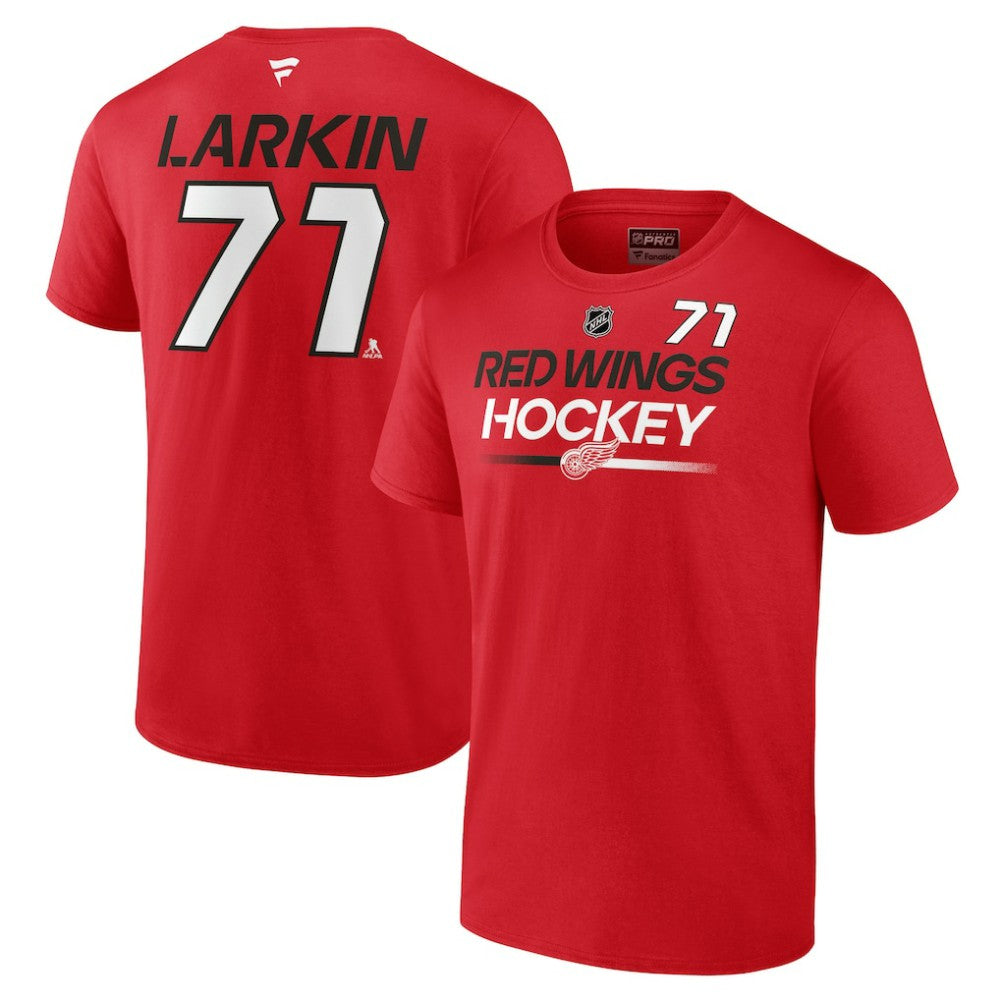 Dylan Larkin Detroit Red Wings Fanatics  Authentic Pro Prime Name & Number T-Shirt - Red | US 200852376