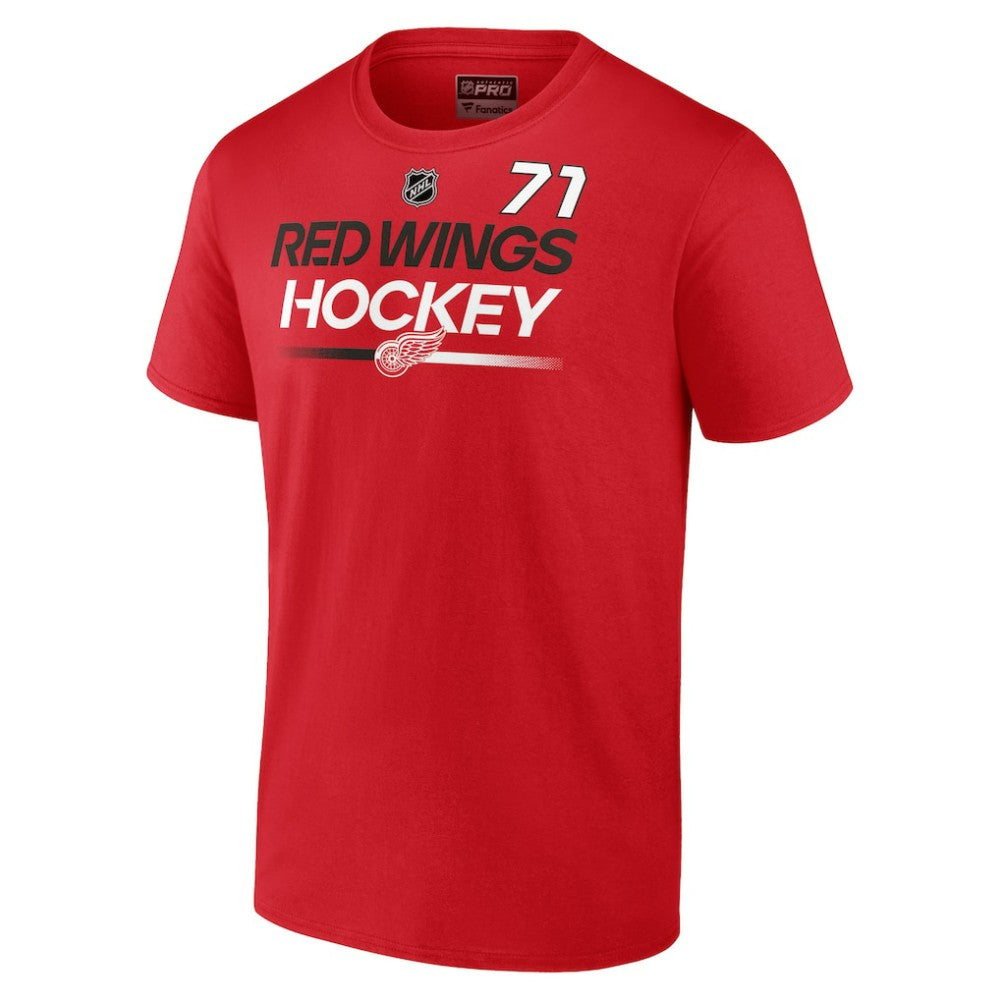 Dylan Larkin Detroit Red Wings Fanatics  Authentic Pro Prime Name & Number T-Shirt - Red | US 200852376
