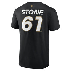 Mark Stone Vegas Golden Knights Fanatics  Authentic Pro Prime Name & Number T-Shirt - Black | US 200852421