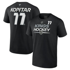 Anze Kopitar Los Angeles Kings Fanatics  Authentic Pro Prime Name & Number T-Shirt - Black | US 200852451