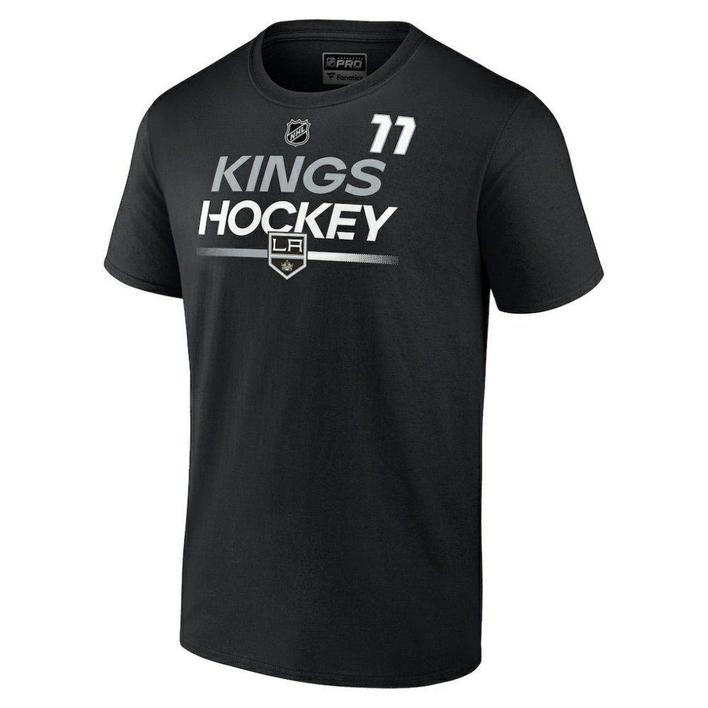 Anze Kopitar Los Angeles Kings Fanatics  Authentic Pro Prime Name & Number T-Shirt - Black | US 200852451