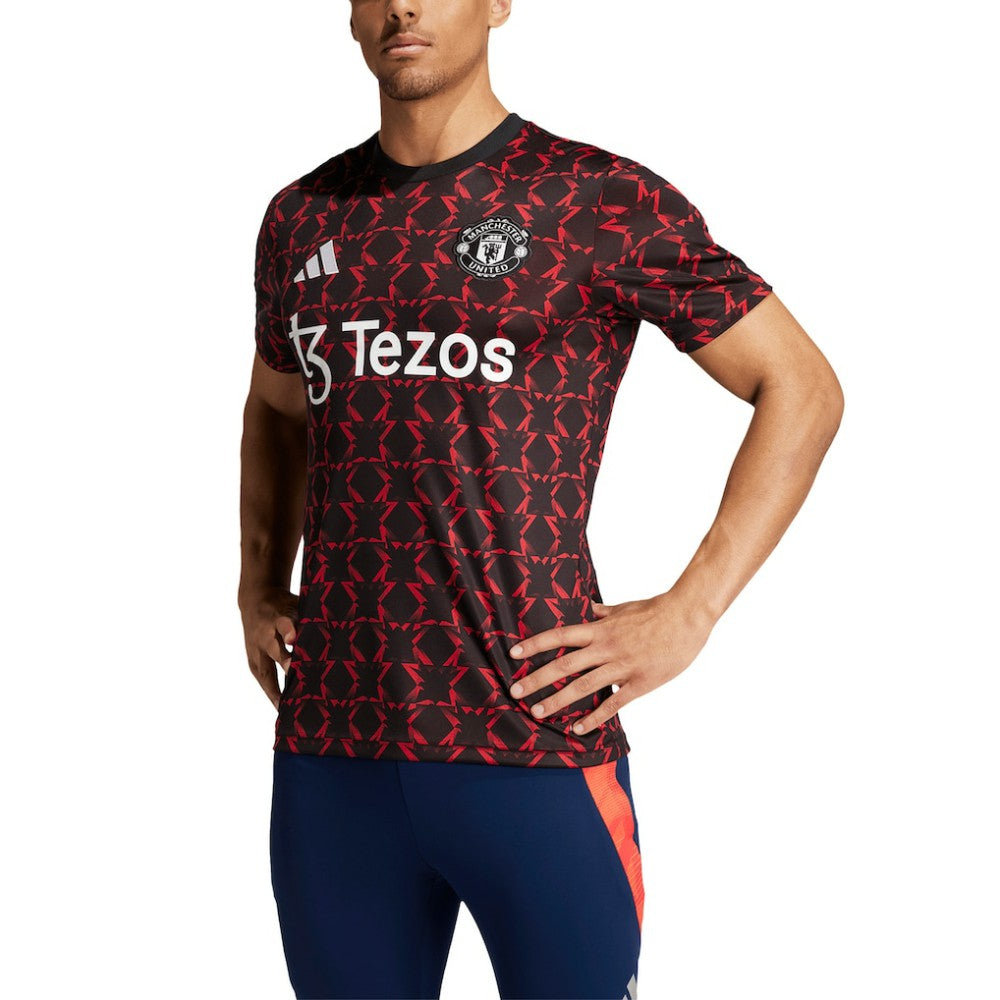 Manchester United 2024/25 Pre-Match Top Black - Adidas sale