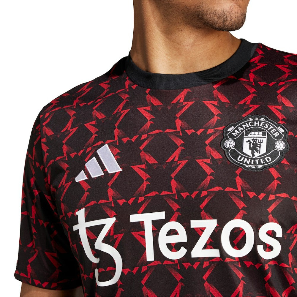 Manchester United 2024/25 Pre-Match Top Black - Adidas sale
