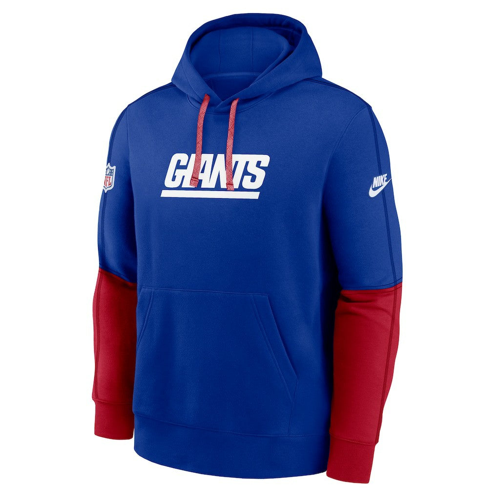 New York Giants Alternate Logo Club Pullover Hoodie - Royal Hoodies