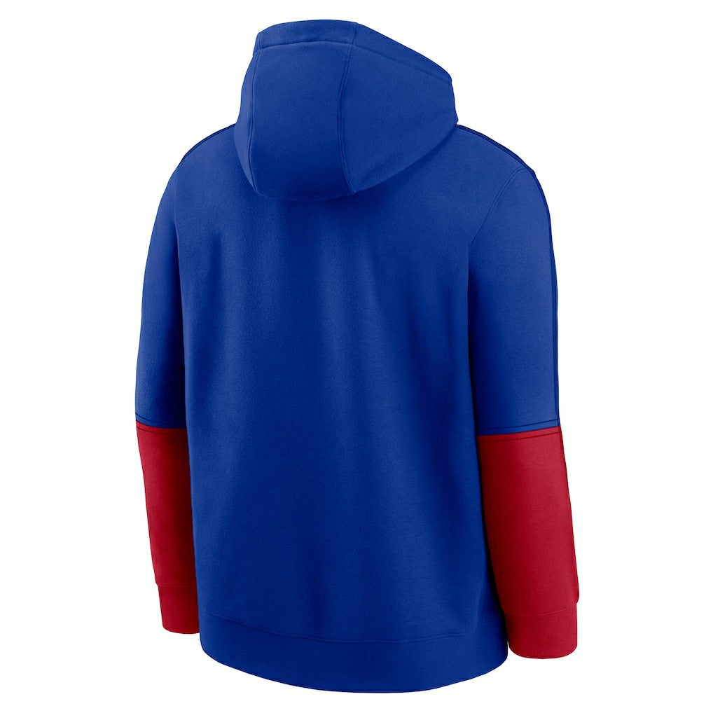 New York Giants Alternate Logo Club Pullover Hoodie - Royal Hoodies