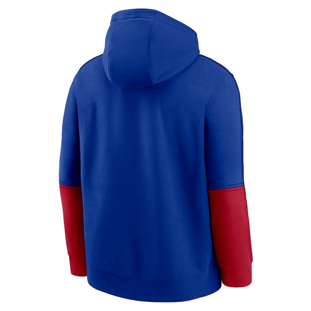 New York Giants Alternate Logo Club Pullover Hoodie - Royal Hoodies