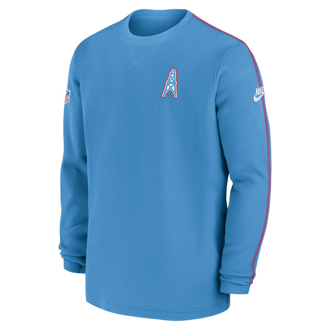 Tennessee Titans Alternate Logo Coach Long Sleeve Top - Light Blue Tops
