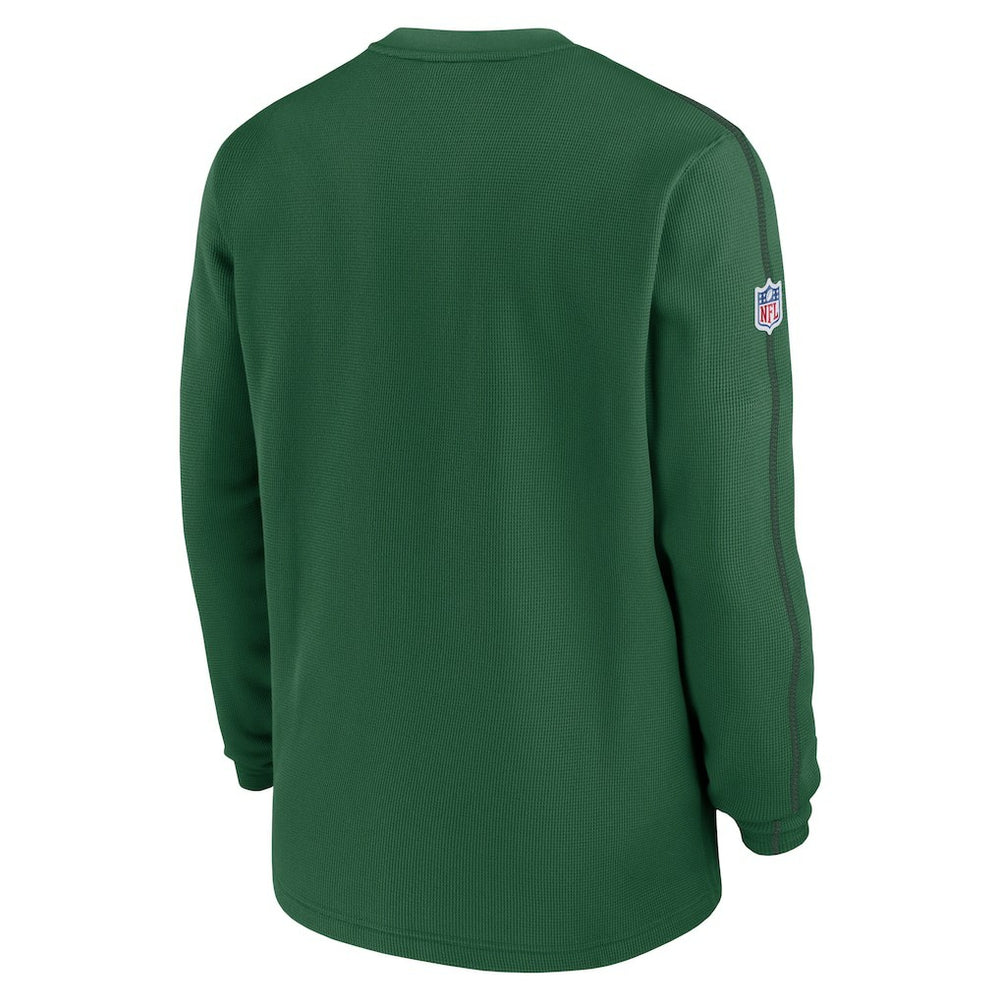 New York Jets Alternate Logo Coach Long Sleeve Top - Green Tops