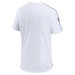 Indianapolis Colts Sideline Alternate Logo Coach Performance Top - White Tops