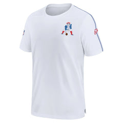 New England Patriots Sideline Alternate Logo Coach Performance Top - White Tops