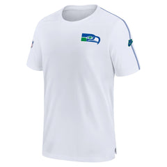 Seattle Seahawks Sideline Alternate Logo Coach Performance Top - White Tops