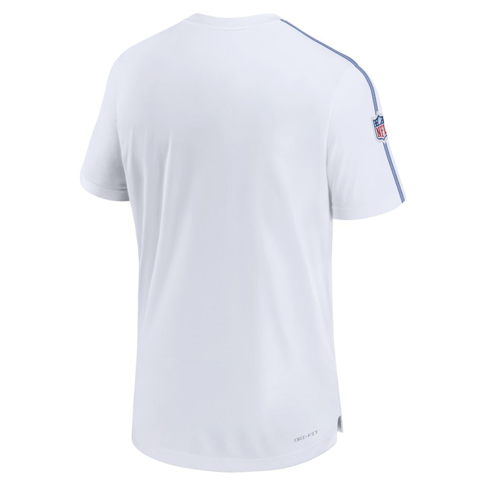 Seattle Seahawks Sideline Alternate Logo Coach Performance Top - White Tops