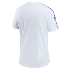 Denver Broncos Sideline Alternate Logo Coach Performance Top - White Tops